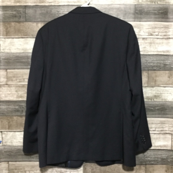 John Varvatos Wool Blazer Jacket Men’s 44R Gray Blue 2 Button Portugal - Picture 6 of 11